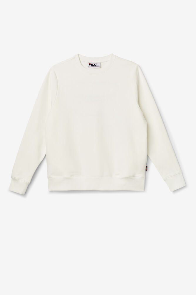 Fila Sweatshirt Womens White Galatea - Ireland 84291-HPYQ